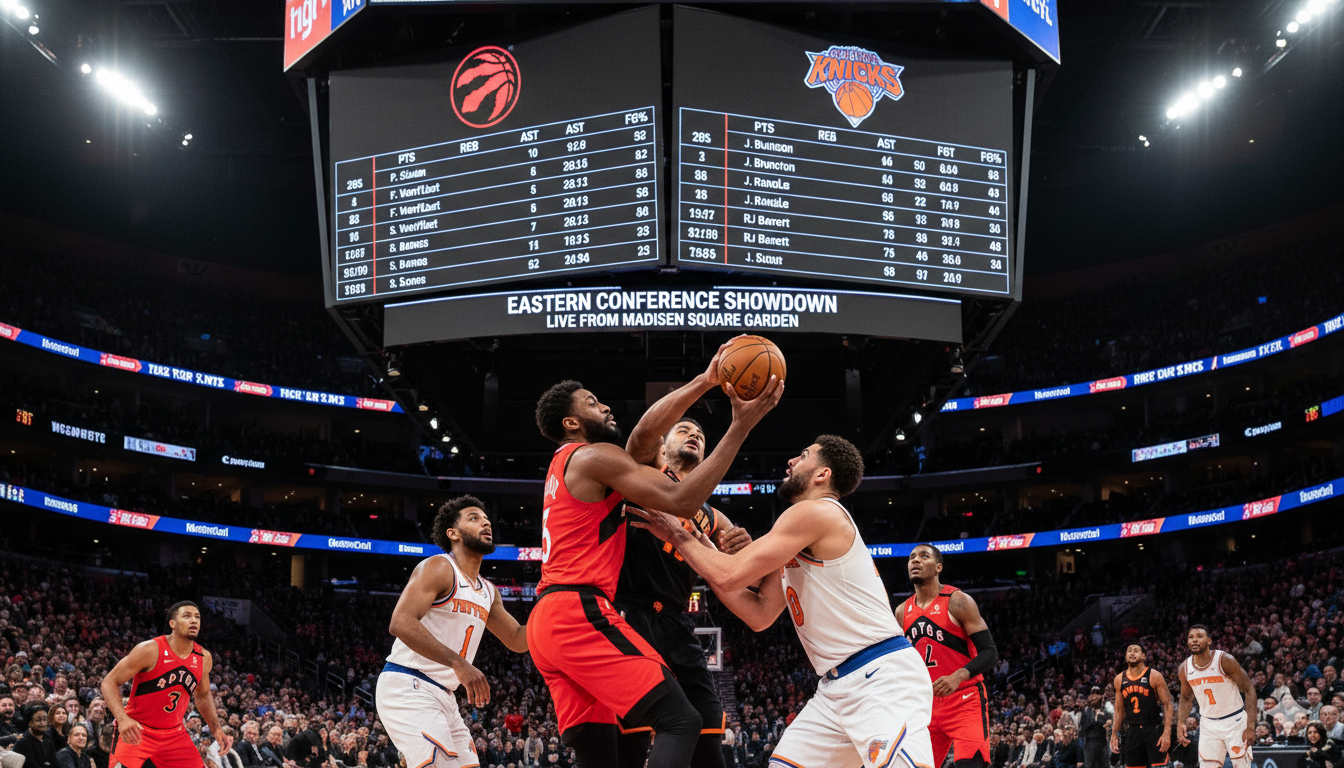 Toronto Raptors vs Knicks Match Player Stats: Full Box Score & Analysis
