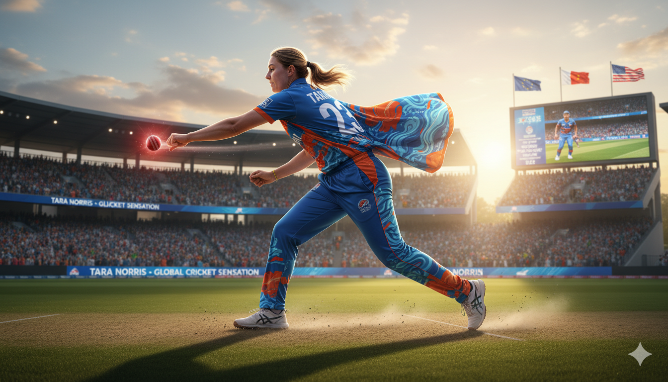 Tara Norris: The USA Pacer Dominating the 2026 T20 World Cup Qualifiers