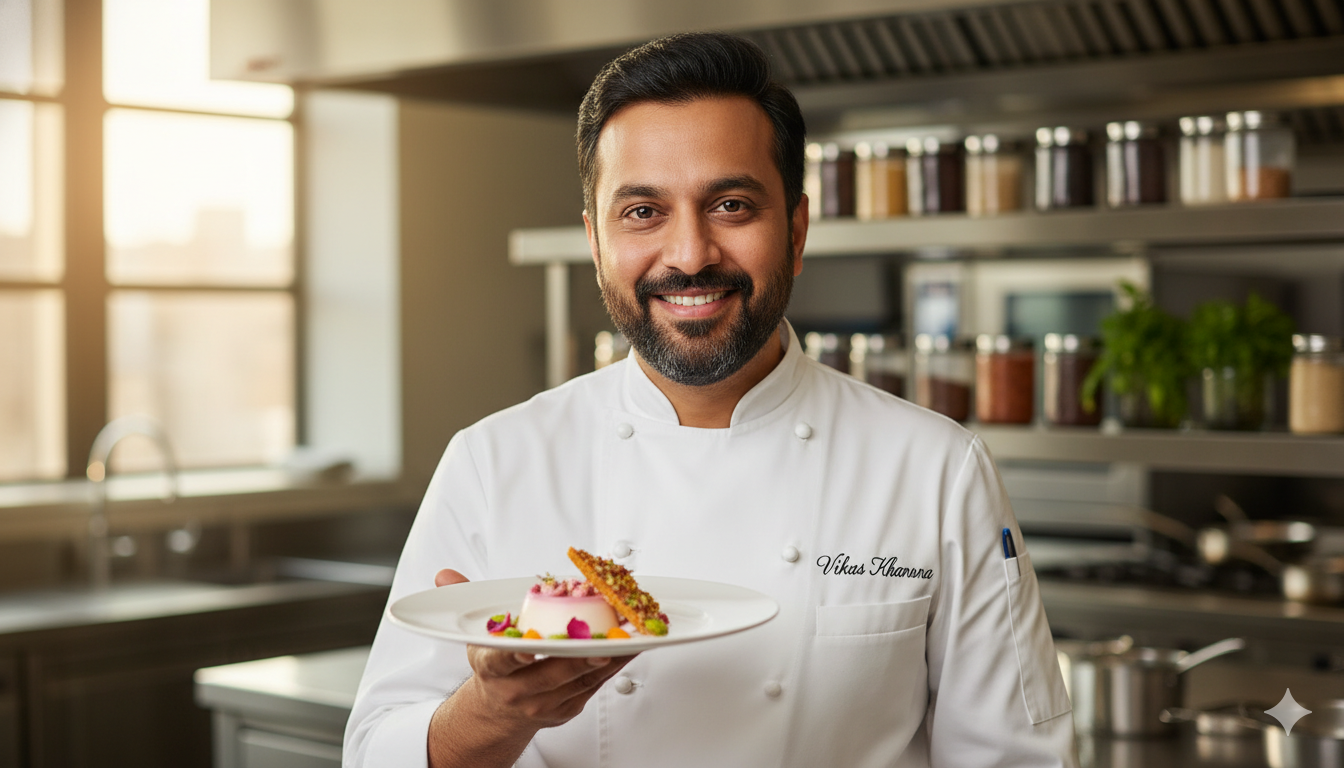 Chef Vikas Khanna Wife