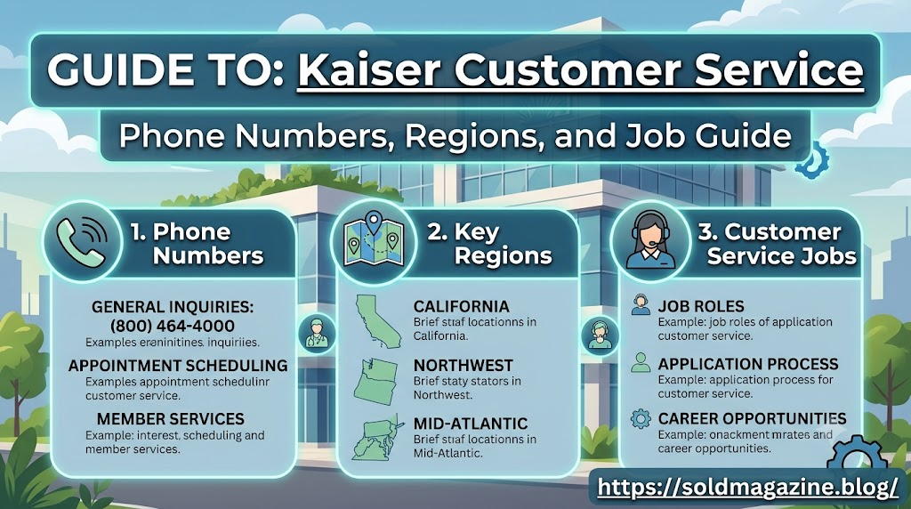 Kaiser Customer Service: Phone Numbers, Regions, and Job Guide
